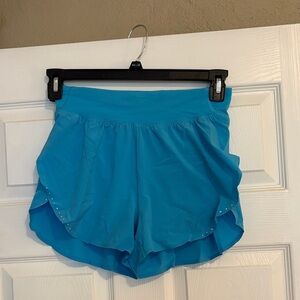 Blue Fast and Free Shorts